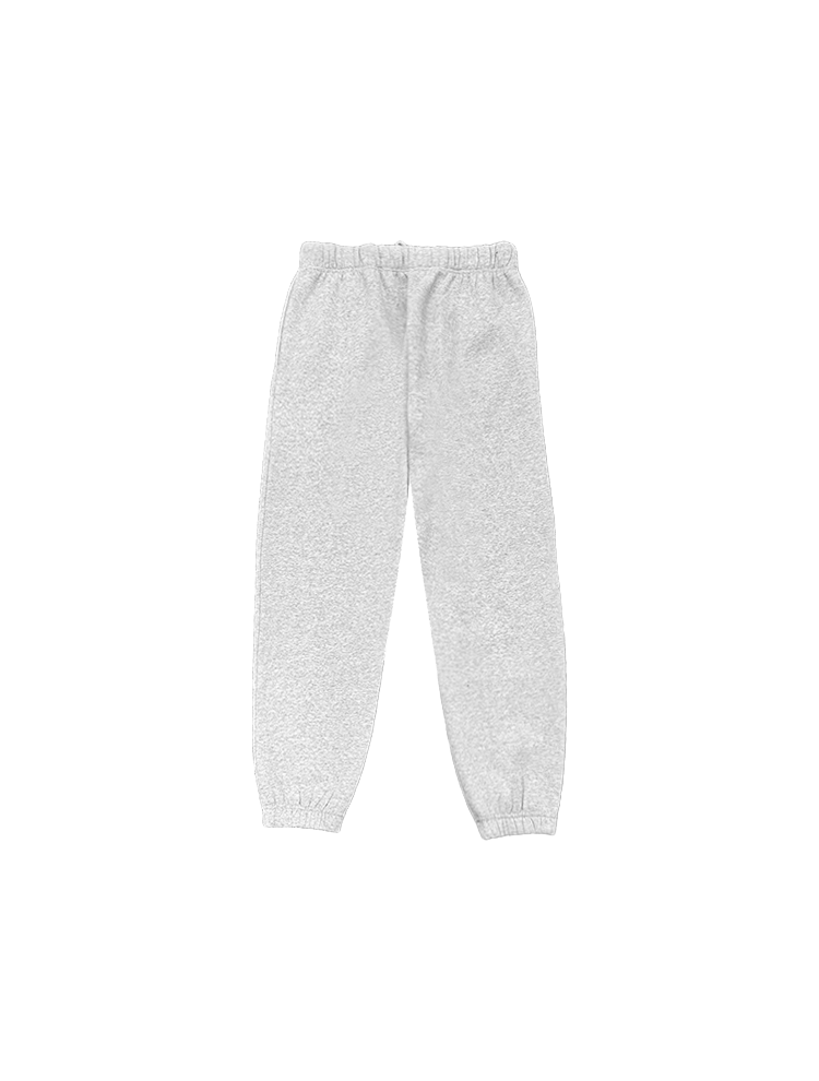 Calça de corrida reta de algodão quente felpudo 350GSM para uso diário e pesado na rua