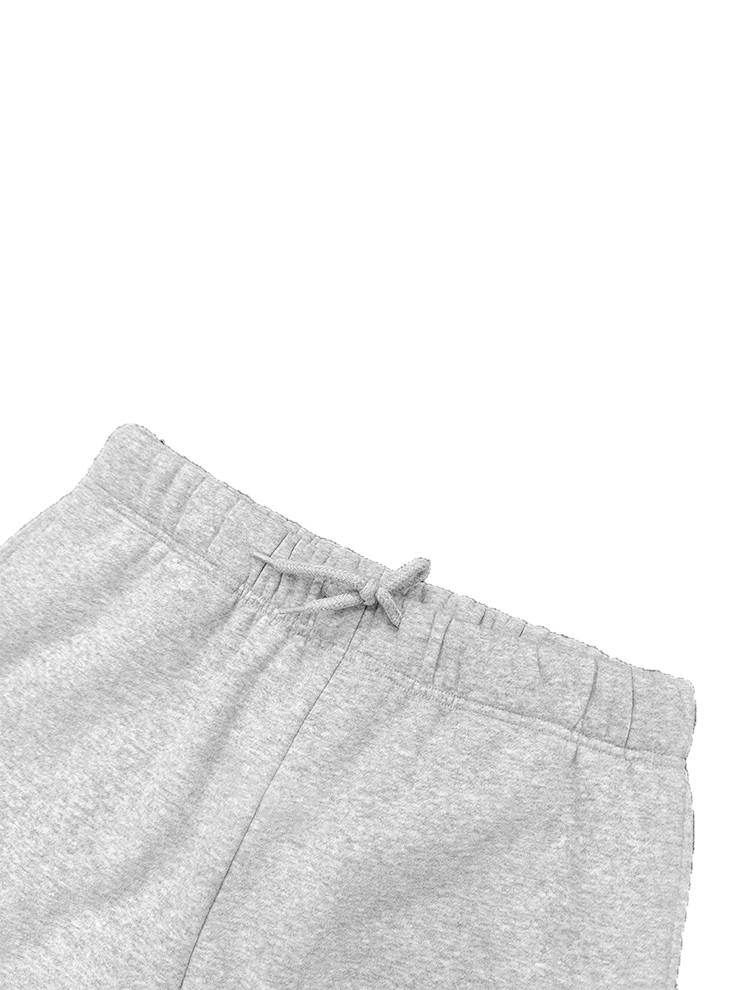 Calça de corrida reta de algodão quente felpudo 350GSM para uso diário e pesado na rua