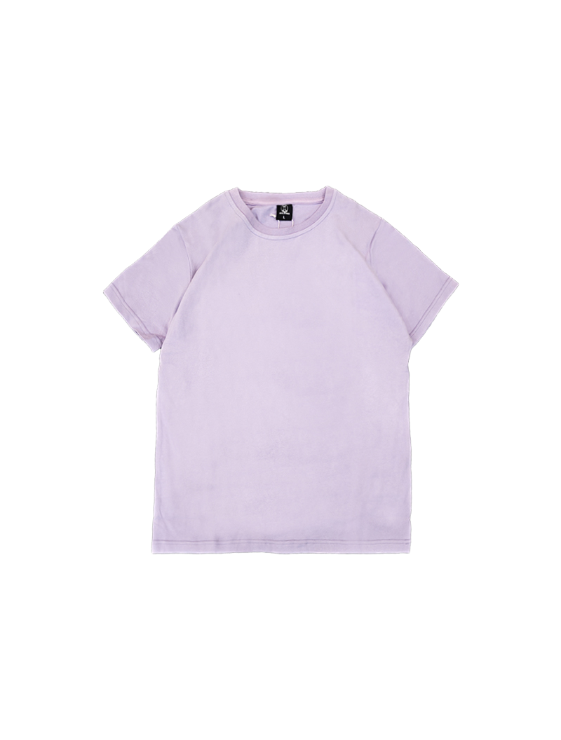 Camiseta com gola redonda e várias cores, camiseta pesada com logotipo personalizado