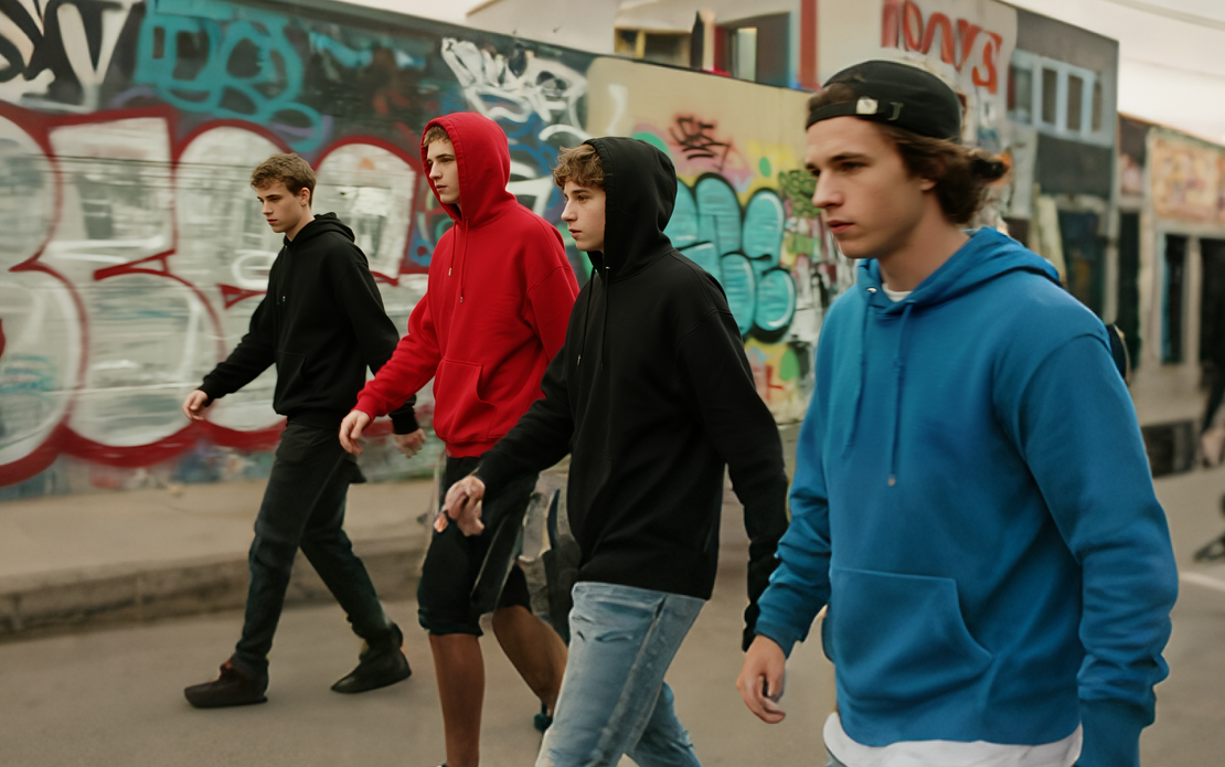 Moletom com capuz personalizado de alta qualidade