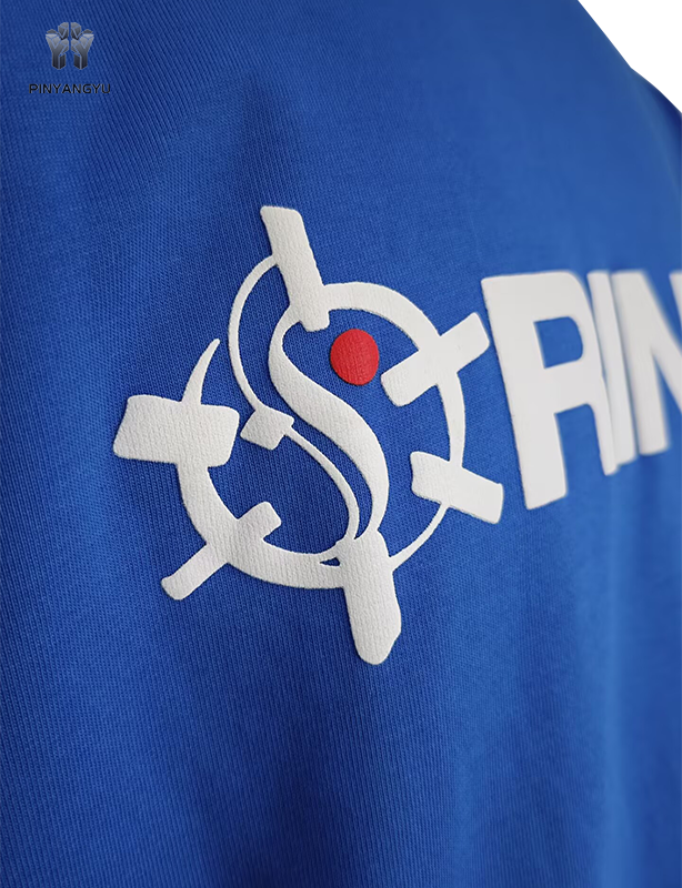 Camiseta fitness masculina com estampa puff personalizada