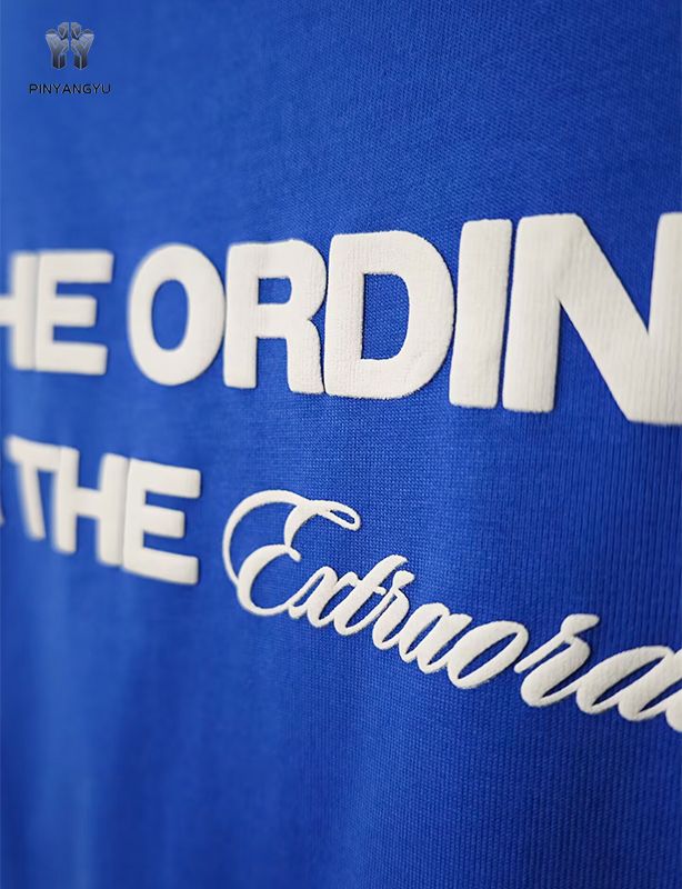 Camiseta fitness masculina com estampa puff personalizada