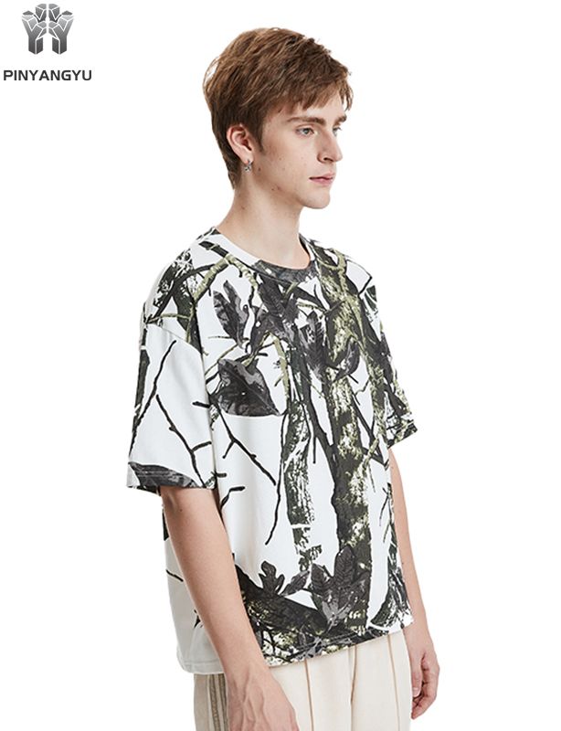 Camiseta personalizada de seda gelada de verão